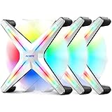 3 Pack RGB Case Fan, ALSEYE High Performance PWM PC