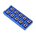 10pcs CNC Carbide Tips Inserts Blade Cutter Lathe Turning Tool with Box