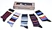 socks n socks - Men's 5-pair Striped Luxury Turkish Cotton Dress Socks with Gift Box