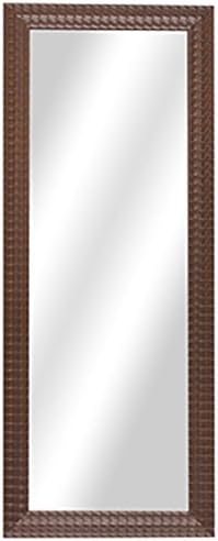 Crestview Wood Wall Mounted Mirrors Sandale Industrial Style Framed Full Length Mirror 79 X 31 31 X 79 X 2 Inches Brown