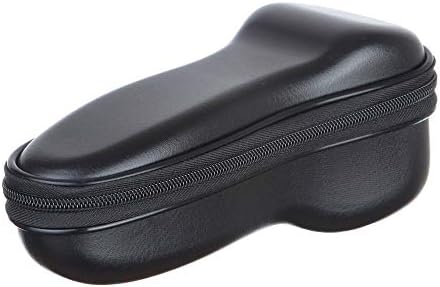 YuandCheng Large-capacity fashion Storage Case, Portable Travel Shaver Box, Electric Razor Shockproof Protective Pouch Compatible Suitable for fitness trips (Color : Black, Size : M)