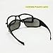EnzoDate Polarized Daisy One X7 Army Sunglasses, Military Goggles 4 Lens Kit, Men War Game Tactical Outdoor Sunglasses (Black, 1 Lens Polarized (Out of 4))