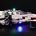 BRIKSMAX Led Lighting Kit for Star Wars X-Wing Starfighter - Compatible with Lego 75218 Building Blocks Model- Not Include The Lego Set
