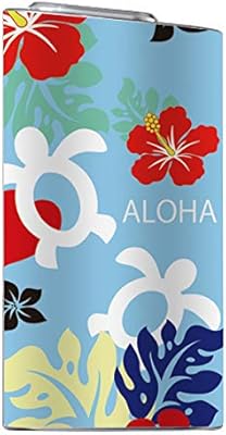 Amazon Glo スキンシール Glo専用 ハワイ ハワイアン 柄 ホヌ 海外 亀 ハイビスカス ヤシの木 花柄 ボタニカル Glo グロー 全面対応 ノーブランド品 スキンシール