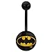 DC Comics Officially Licensed Batman Logo Navel / Belly Ring, 316L Surgical Stainless Steel