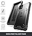 Poetic Revolution Case for iPhone 11, [20FT Mil-Grade Drop Tested], Full-Body Rugged Dual-Layer Shockproof Protective Cover with Kickstand and Built-in-Screen Protector, Black