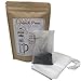 Disposable Coffee Filter Bag - 60 Count - Easy Clean Up Saves Water for your French Press, Cold Brew Coffee, Hops and Hot or Cold Tea or Brewing