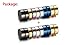 Molike 10PCS Assorted Color Punk Rock Magnetic Circle Stud Earrings Non Piercings Clip for Men Women (10PCS 6mm)