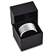 Tungsten Wedding Band Ring 12mm for Men Women Comfort Fit Pipe Cut Brushed Polished