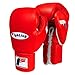 Fighting Sports Fury Professional Lace Training Gloves, Red, 14 oz