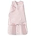 HALO SleepSack 100% Cotton Swaddle, Soft Pink, Small