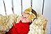 Gold Silver Bow Ivory Headband Holiday Glitter Sparkly Gift Christmas Baby Newborn Girl Toddler (Gold)