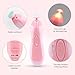 Electric Nail File Drill for Baby No Sharp Claws Hurt, Nail Care Professional Manicure Pedicure System for Beauty Nail Art, 6 in 1 Safety Cutter Trimmer Clipper for Toes and Fingers (Pink) …
