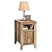 Sauder Dakota Pass Coffee + Side Table with Slide-Out Shelf, Rustic Side Table, Craftsman Oak Finish