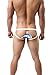 ONEFIT Sexy Striped Breathable G-string Thongs Low Raise Underwears for Men Blue Medium (CN Large)