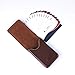 MaxGear Business Card Holder, Leather Business Card Case for Women or Men, Business Cards Wallet Slim Cards Holder Pocket Name Card Holders Carrier with Magnetic Closure, Coffee