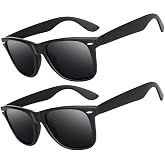 2 Pack Unisex Anti-Myopia Astigmatism Glasses Men's Women's Vision Improvement Strabismus Correction Fatigue Glasses(Black-CC-C8)