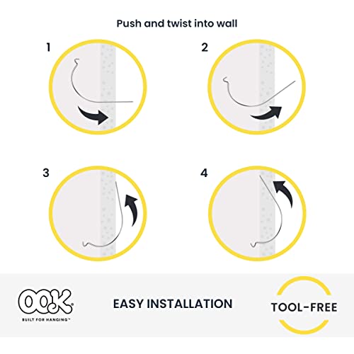 OOK 591821 Monkey Hook, Picture Hanger, Mirror Hanging for Drywall
