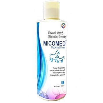 Medfly Healthcare Tick and Flea Control Shampoo for Dogs, 200 ml