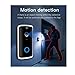 Video Doorbell Camera with Wireless Chime,16GB SD(Video Recording)&Chime Included,Two-Way Talk,Motion Detection,Night Vision,166° Wide Angle,Rechargeable Battery/Wired Doorbell,App for iOS/Android