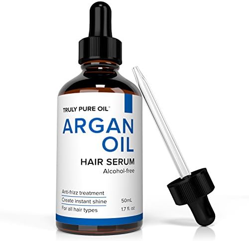 Argan Oil Hair Treatment Serum For Colored, Dry &amp; Damaged Hair Infused with Organic Argan - 3.4 oz