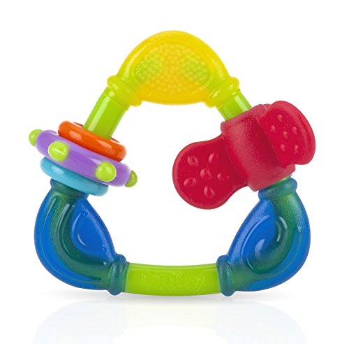 Nuby Spin N' Teethe Teether, Colors May Vary