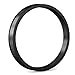 StanceMagic Hubcentric Rings (Pack of 4) - 56.1mm ID to 72.6mm OD - Black Poly Carbon Plastic Hubrings - Compatible with Subaru Honda Acura Scion FRS and 72.6mm Wheel Centerbore