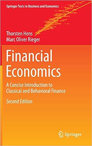 Financial Economics A Concise Introduction To Classical And - 