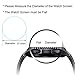 FINENIC Compatible for Fossil Gen 5 Carlyle HR Smartwatch Tempered Glass Screen Protector 【3 PCS】