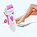 Callus Removal Battery Operated Electric Callus Remover Waterproof, Rechargeable Foot shaves Tool Skin Foot Spa - Pink