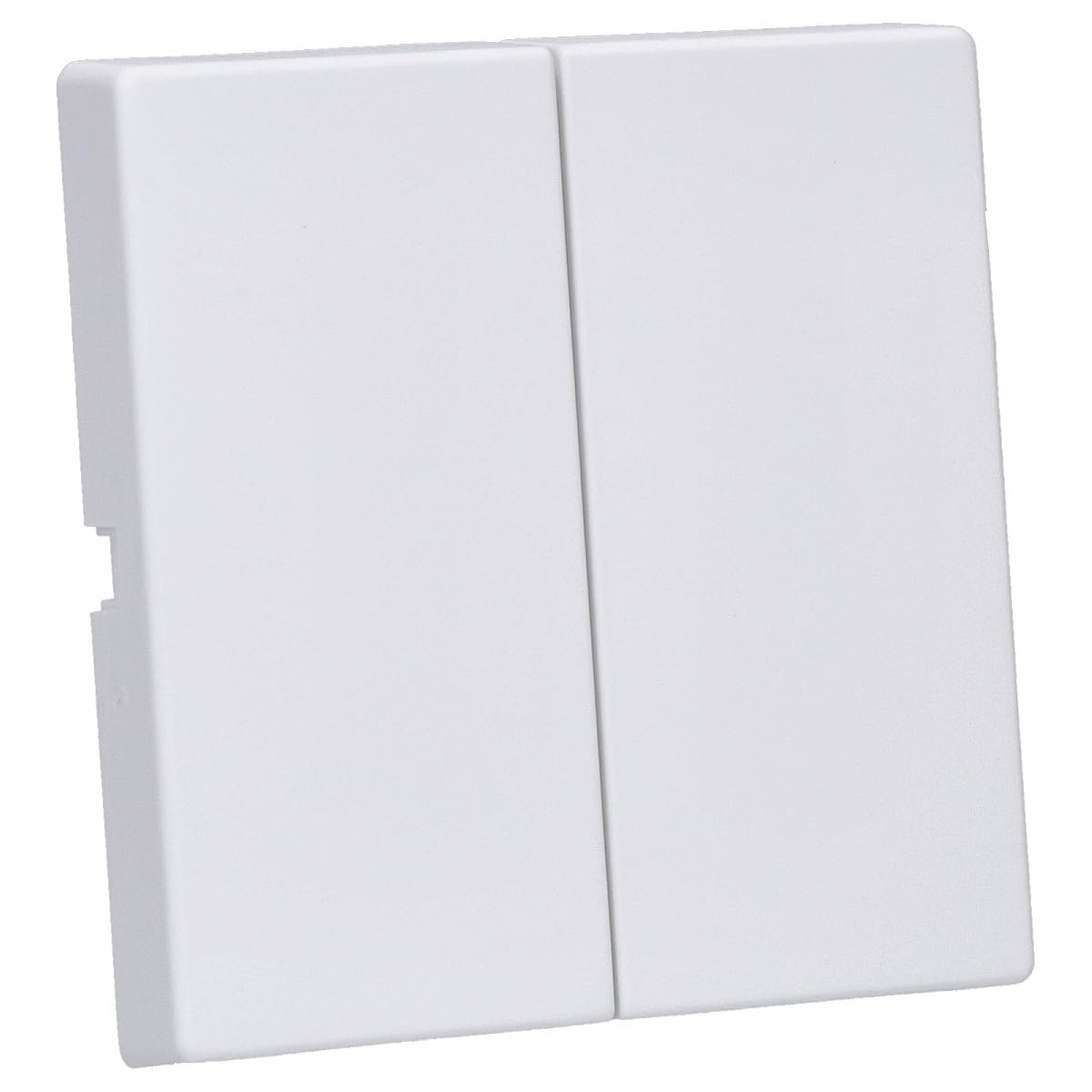 Busch-Jaeger Cover for Series and Toggle Switch, Double Button, 1785 884
