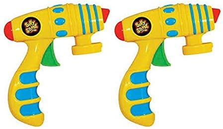 Silly String Toy Blaster Guns - Set of 2 Shooters - Attaches to All Cans of Silly String Streamers (Cans Sold Separately)
