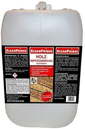 CleanPrince 5 Liter Holzimprägnierung HOLZ-IMPRÄGNIERUNG lösemittelfrei