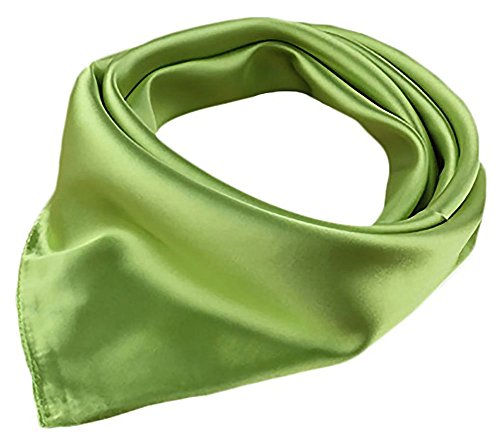 BOWKITE Women Scarf Retro Girls Satin Small Bandana Hair Tie for A Costume 23"