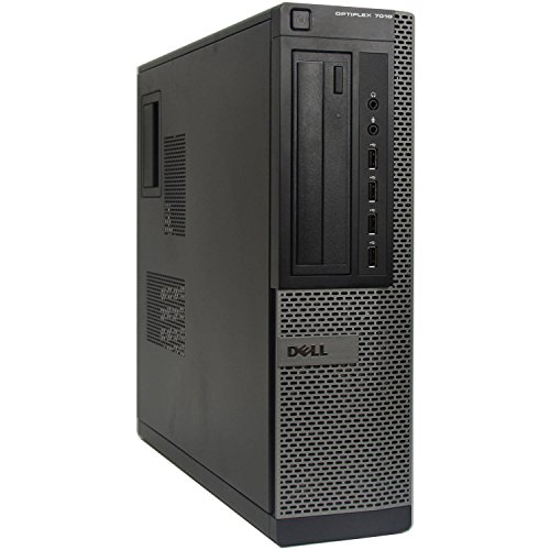 Dell Optiplex 7010 DT Desktop Computer Intel Dual Core i3-3240 Processor 3.4GHz, 4GB RAM, 500GB HDD, DVD, USB 3.0, Windows 10 Pro (Renewed)