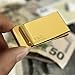 Y&G MC1046 Luxury Contemporary Gold Mirror Stainless Steel Double-Sided Money Clip Wallet Manufacturers Gift Idea
