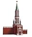 KERANOVA Clever Paper Historic Buildings The St. Nicholas Tower (Moscow Kremlin) 3D Puzzle, 22 x 11 x 30 cm
