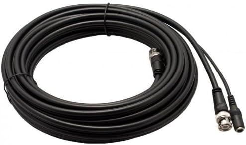 10m Professional Copper RG59 BNC Video and DC Power CCTV Cable