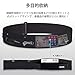 ESR Running Belt Runners Waist Pack Adjustable Stretchy Zippered Fanny Pack with Headphone Port, Fitness Workout Travel Yoga Compatible for iPhone Xs/Xs Max/XR/X/8/7/6s Plus, Samsung S9/S8/S7/S6 Edge