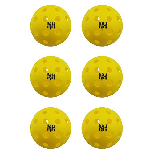 4 Pickleball Paddles & 6 Balls Set - Graphite Pickleball Racket Honeycomb Composite Core With Smooth Face - Ultra Cushion Grip Low Profile Edge Bundle Graphite Pickleball Paddles (4 paddles & 6 balls) - Thumbnail 2