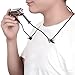 Eison Harmonica Holder 10 Holes Harmonica Holder ET10H Black Neck Hands Free with Anti-Scratch Felt Pads to Protector Harmonica