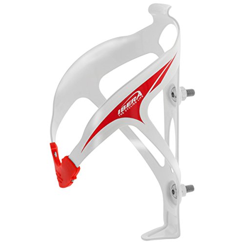 Ibera Extra Lightweight Alloy Bottle Cage, 29gm, White