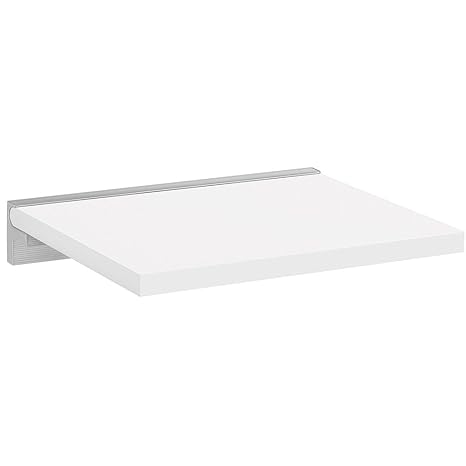 REGALRAUM Wandboard/Wandregal SUMO+CUBE | 45x40 cm - weiß/silber