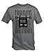 6TN Men's Training To Be Batman T-Shirt Large Ash Grey