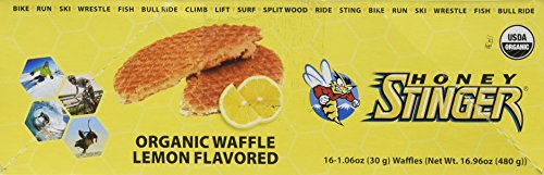 Honey Stinger Waffle Pack, Lemon, 1 ounce, pack of 16