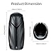 Male Masturbators Penis Training Vibrator - Adorime Sexual Endurance Prolonging Toy 10 Modes Waterproof Masturbation Penis Head Glans Trainer Massager Sex Toys for Improving Men’s Erection Durability