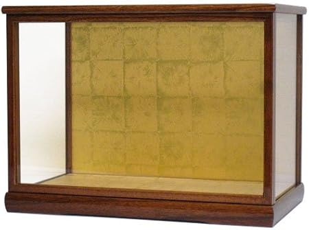 Amazon 木製 人形ケース ガラスケース 55 31 35 ケヤキ塗り 高砂人形 木目込人形 結納 雛人形 人形ケース おもちゃ