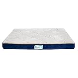 Simmons Beautyrest Thera Bed Orthopedic Memory Foam Dog Bed and Kennel / Crate Mat
