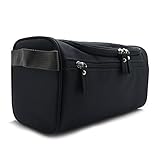 Mister Bag MB-BLCK Hanging Toiletry Bag, Black