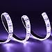 SUPERNIGHT DC12V 5M 16.4Ft Cool White 5050SMD 300LED Waterproof Flexible LED Light Strip Lamp White Tape Version